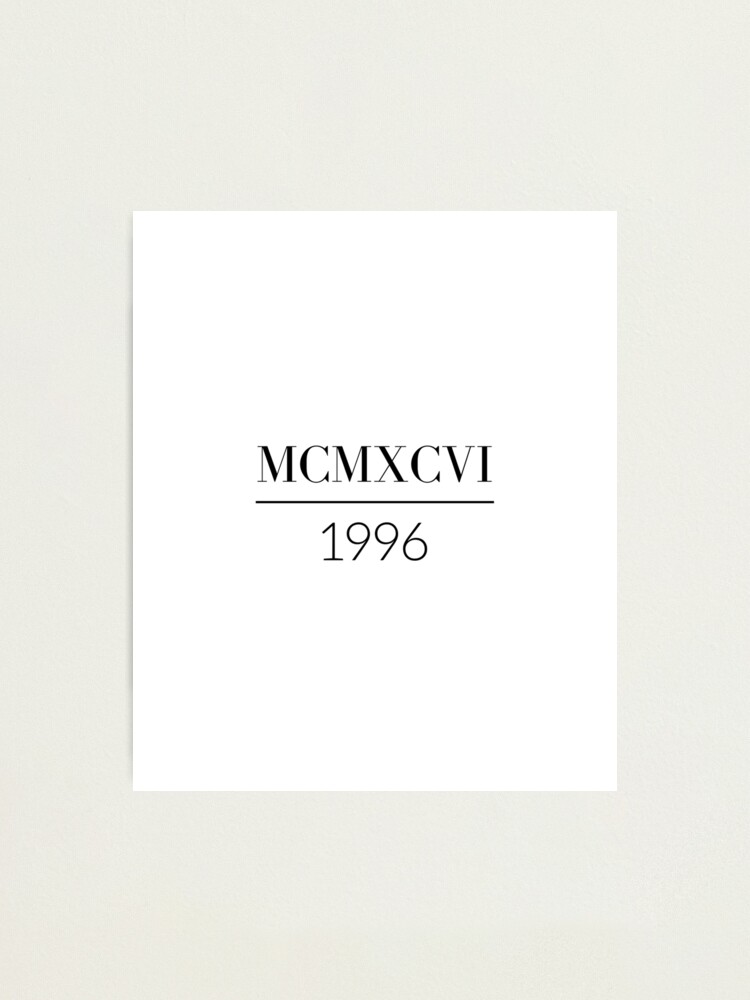 roman-numerals-1996-mcmxcvi-numbers-photographic-print-for-sale