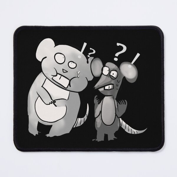 Item preview, The two scared mice designed and sold by Kimiworld.