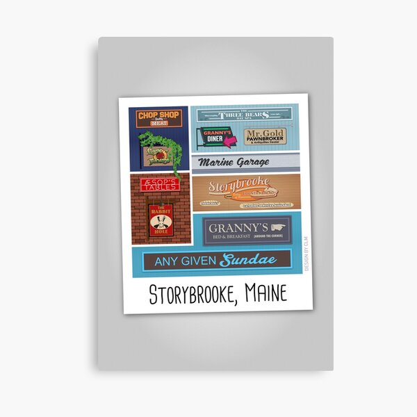 Item preview, Storybrooke Shops (Once Upon a Time) designed and sold by CLMdesign.