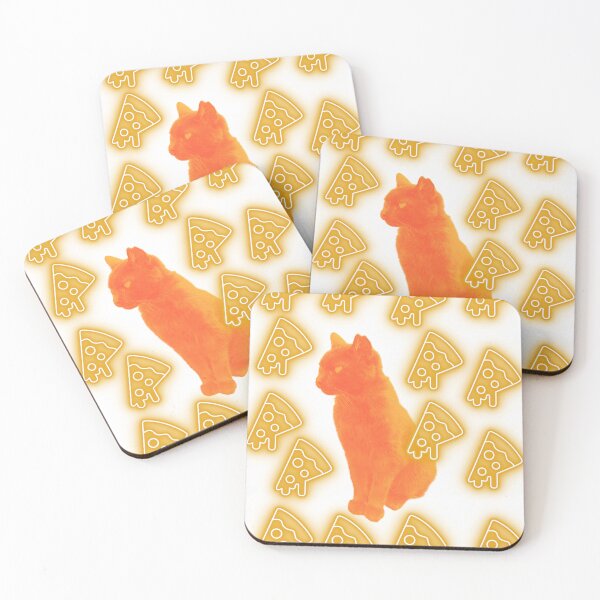 Item preview, Cat Eating Pizza designed and sold by boomantique.