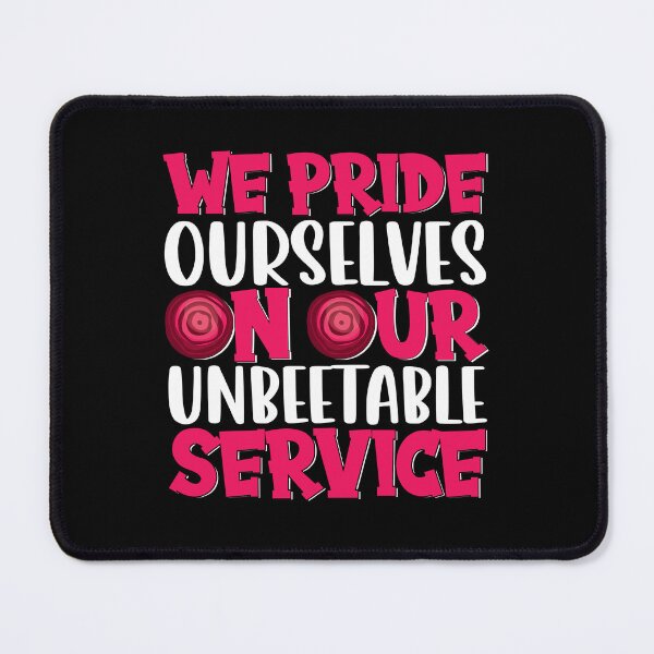 Item preview, Vegetarians Veggie We Pride Ourselves On Our Unbeetable Service Vegan Pun designed and sold by fantasticdesign.
