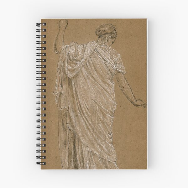 Item preview, Study for ‘A Garden’ (c. 1869) Albert Joseph Moore ,coloured chalks  ,drawing designed and sold by TeeARTHY.