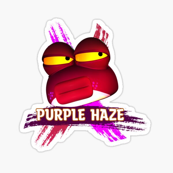 Purple Haze - original art - t shirt Sticker