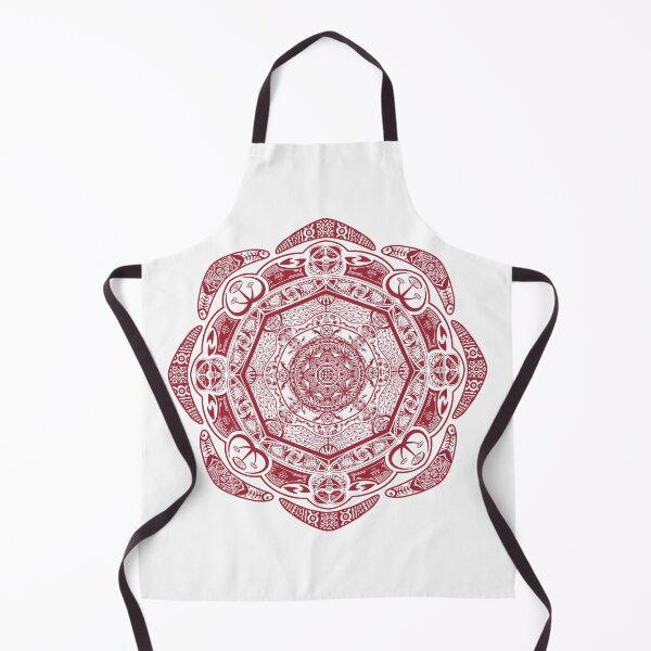 Artikelvorschau, Red mandala entworfen und verkauft von DomaDoma.