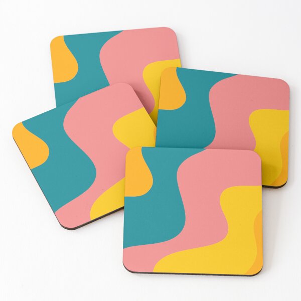 Item preview, Retro Liquid Abstract Swirl in Summer designed and sold by groovyfolk.