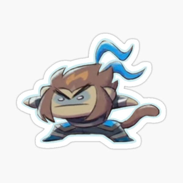 Vista previa del artículo con la obra «¡Chibi poseído! Rey Mono Ver. 2», diseñado y vendido por hmidk.