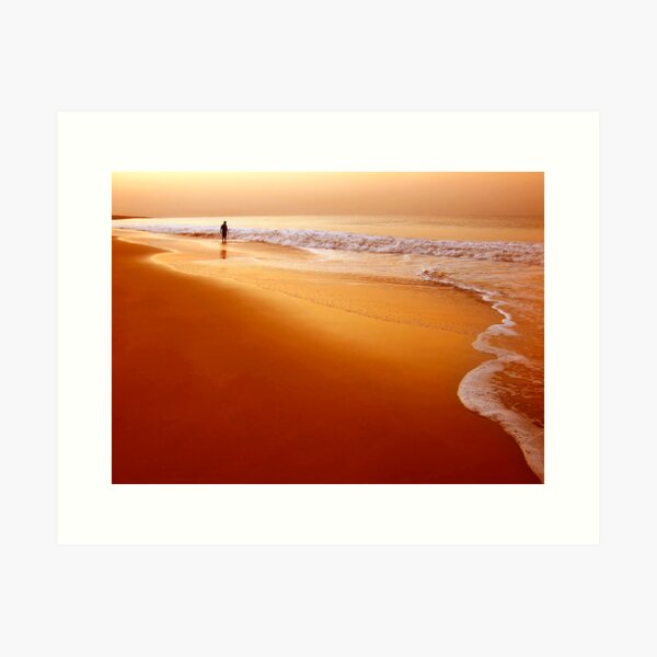 Browny Morning Art Print