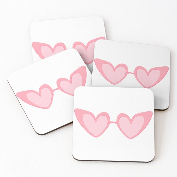 Item preview, pink heart sunglasses designed and sold by ama's designs.