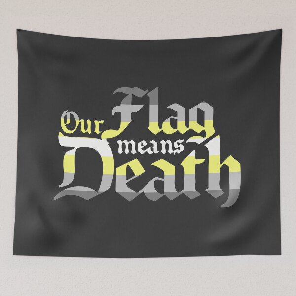 Item preview, Our Flag Means Pride - Deminonbinary designed and sold by BeccaPaintmore.