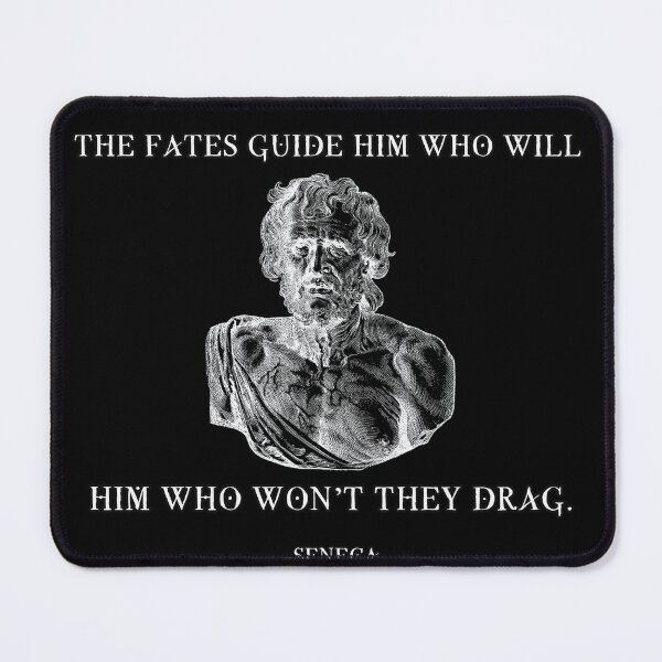 Item preview, Seneca Fates Quote (White Version) designed and sold by JGsClassicTees.