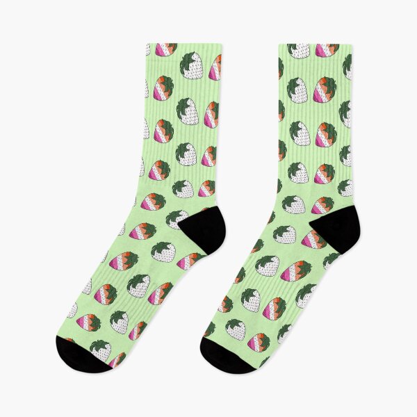 Item preview, LGBTQ+ Pride Month Strawberries - Lesbian Flag designed and sold by sophkf-designs.