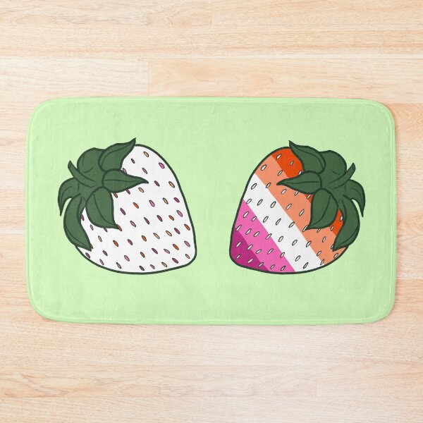 Item preview, LGBTQ+ Pride Month Strawberries - Lesbian Flag designed and sold by sophkf-designs.