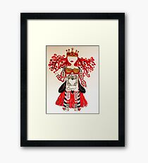 The Queen of Hearts Framed Print