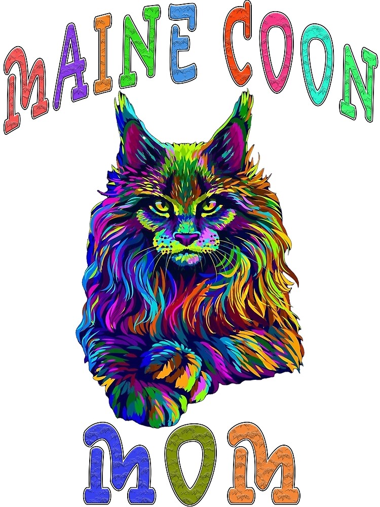 Discover maine coon cat Premium Matte Vertical Poster