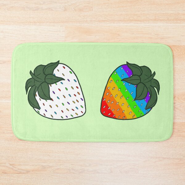 Item preview, LGBTQ+ Pride Month Strawberries - Gay Flag designed and sold by sophkf-designs.