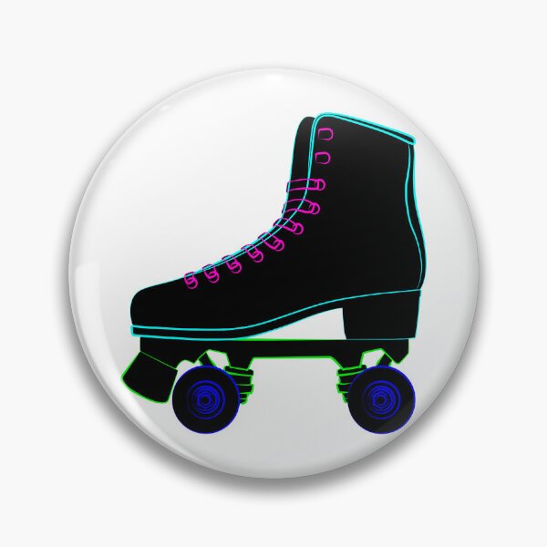 Item preview, Roller skates shoes derby, Wrotki Rollschuhe Roll schuhe Roll schuhe Boots retro old school sport. Contour lines drawn, drawing illustration graphics designed and sold by Marcin Adrian.