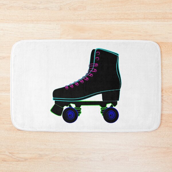 Item preview, Roller skates shoes derby, Wrotki Rollschuhe Roll schuhe Roll schuhe Boots retro old school sport. Contour lines drawn, drawing illustration graphics designed and sold by Marcin Adrian.