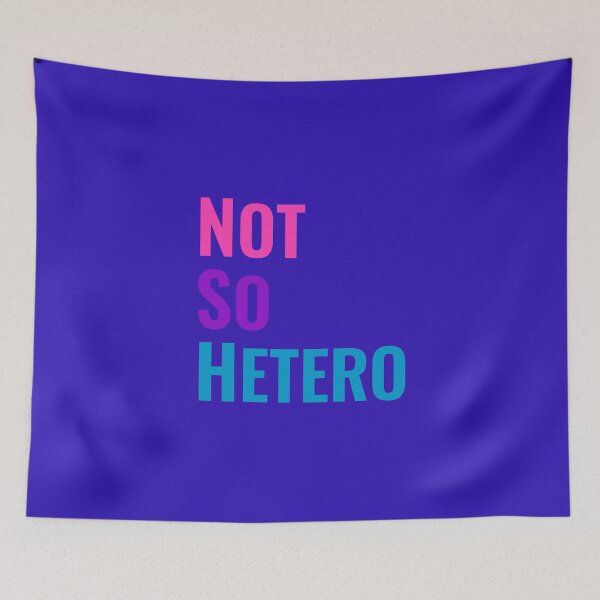 Item preview, Not So Hetero - Bi Version designed and sold by PHNDZMND.