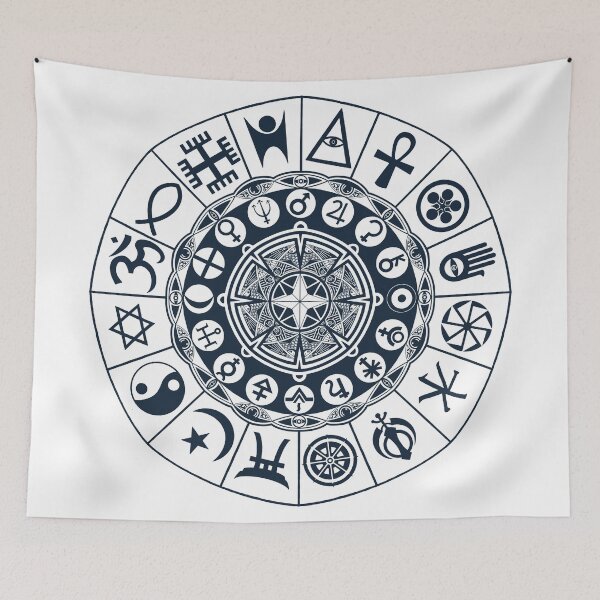 Item preview, Symbolic mandala designed and sold by DomaDoma.