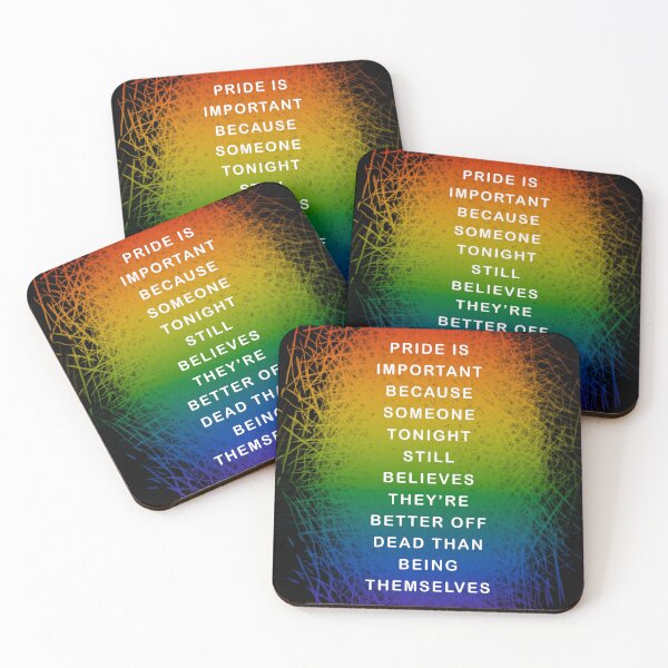 Item preview, Pride is Important designed and sold by TheColorfulQ.
