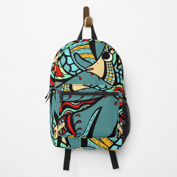 Item preview, vibrant and colorful anglefish designed and sold by FGCART.