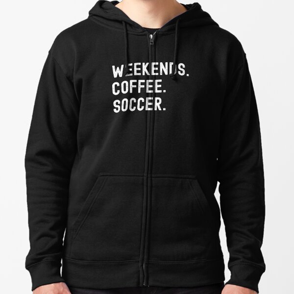 Item preview, weekends soccer coffee designed and sold by Hey-Nice-Shirt.