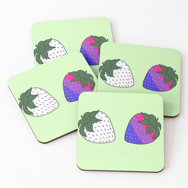 Item preview, LGBTQ+ Pride Month Strawberries - Bisexual Flag designed and sold by sophkf-designs.