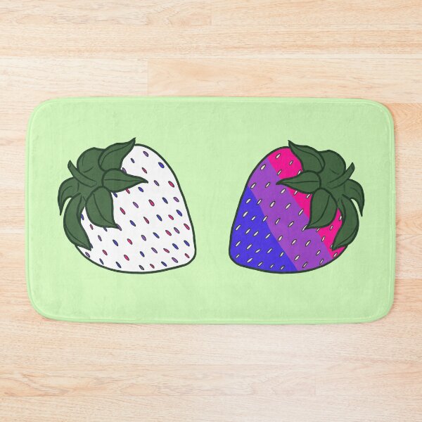 Item preview, LGBTQ+ Pride Month Strawberries - Bisexual Flag designed and sold by sophkf-designs.