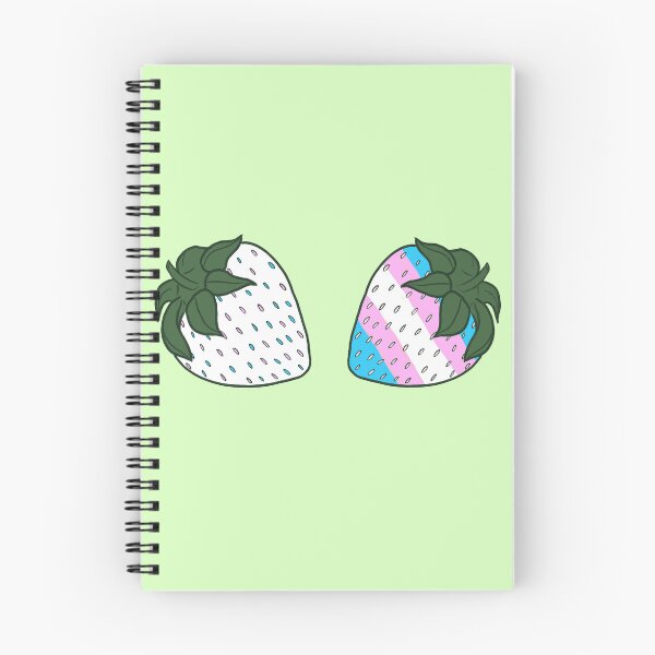 Item preview, LGBTQ+ Pride Month Strawberries - Transgender Flag designed and sold by sophkf-designs.