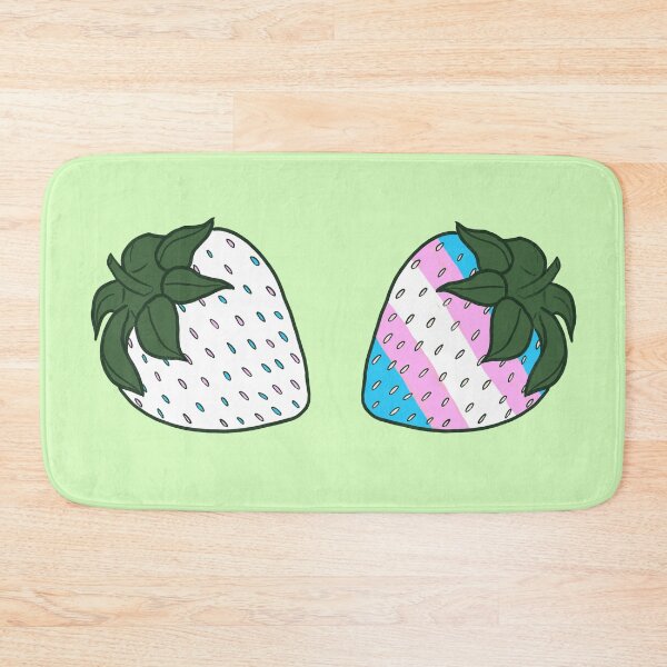 Item preview, LGBTQ+ Pride Month Strawberries - Transgender Flag designed and sold by sophkf-designs.
