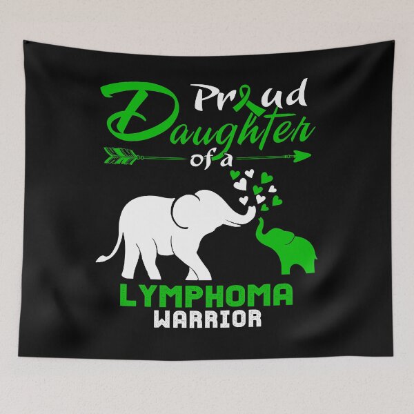 Item preview, Proud Daughter Of A Lymphoma Warrior  designed and sold by Hatjar.