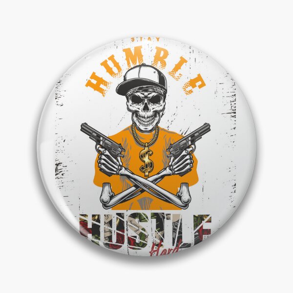 Item preview, Hustle Hard | Strong Motivation | Stay Humble designed and sold by CadDesignerr.