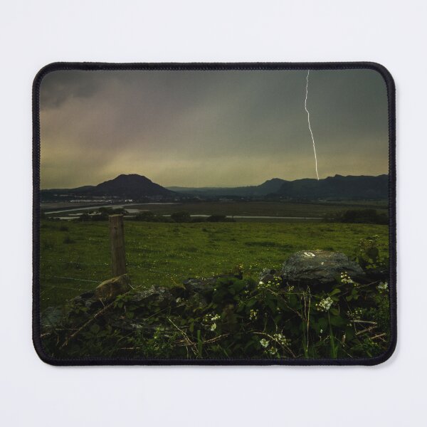 Item preview, Lightning Over Porthmadog designed and sold by LluniauDafyddEm.