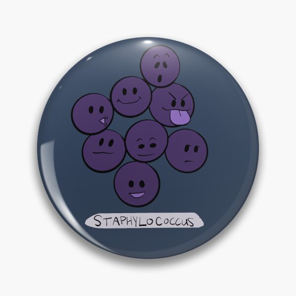Item preview, Microbiology: Cute Staphylococcus  designed and sold by hollandsgrave.