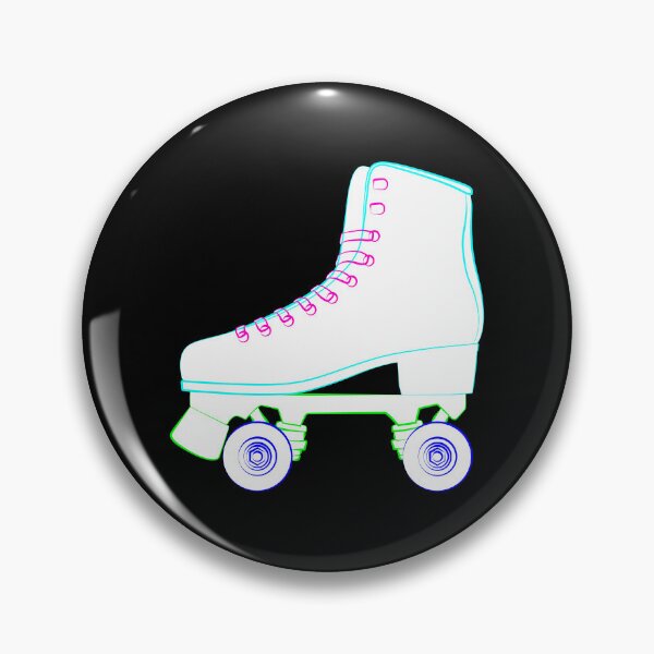 Item preview, Roller skates shoes derby, Wrotki Rollschuhe Roll schuhe Roll schuhe Boots retro old school sport. Contour lines drawn, drawing illustration graphics designed and sold by Marcin Adrian.