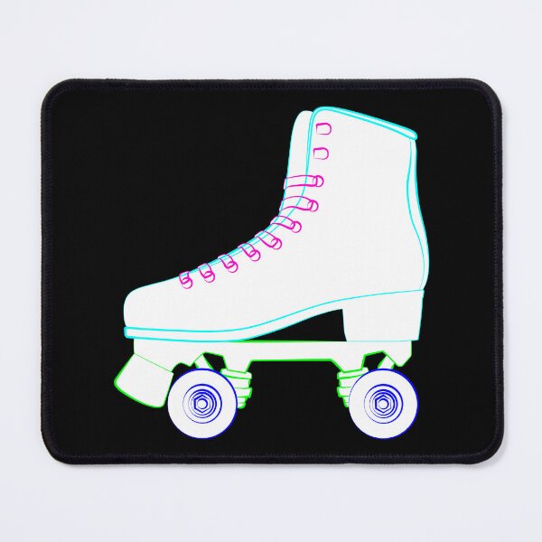 Item preview, Roller skates shoes derby, Wrotki Rollschuhe Roll schuhe Roll schuhe Boots retro old school sport. Contour lines drawn, drawing illustration graphics designed and sold by Marcin Adrian.
