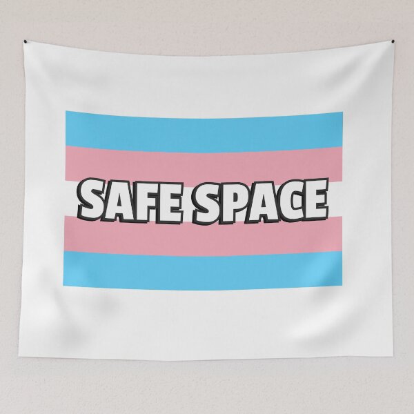 Item preview, Trans Pride SAFE SPACE designed and sold by Inspirationmotivation.