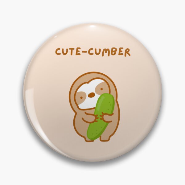 Item preview, Cute-cumber Cucumber Sloth  designed and sold by theslothinme.