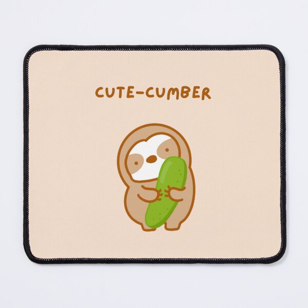 Item preview, Cute-cumber Cucumber Sloth  designed and sold by theslothinme.