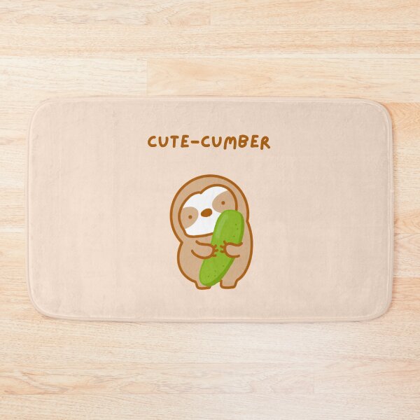 Item preview, Cute-cumber Cucumber Sloth  designed and sold by theslothinme.