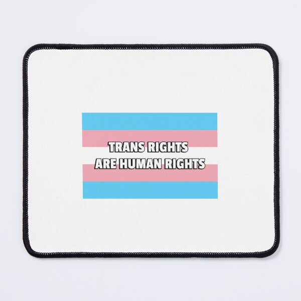 Item preview, Trans Pride TRANS RIGHTS ARE HUMAN RIGHTS designed and sold by Inspirationmotivation.