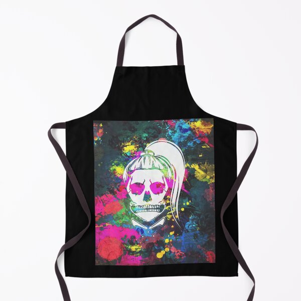 Item preview, Born This Way Neon Paint Skull designed and sold by Simplynando.