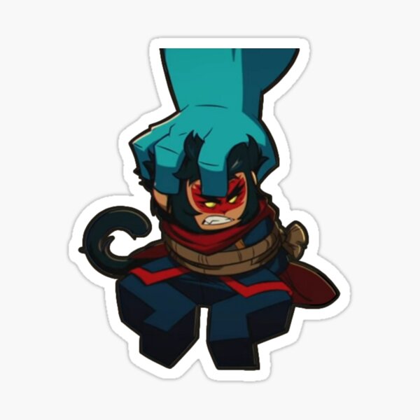 Grabbing Macaque Sticker