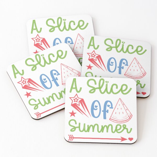 Item preview, A Slice of Summer Fun Summer Unicorn Pony Funny Love Valentine Summer Gift Art Design Happy Life Apparel Essential Motivation Inspiration Joy Mood  designed and sold by DesignByHeartUK.