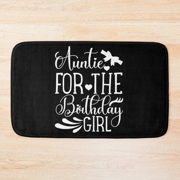 Item preview, Auntie For The birthday Girl Happy birthday girl gift appearl designed and sold by DesignByHeartUK.