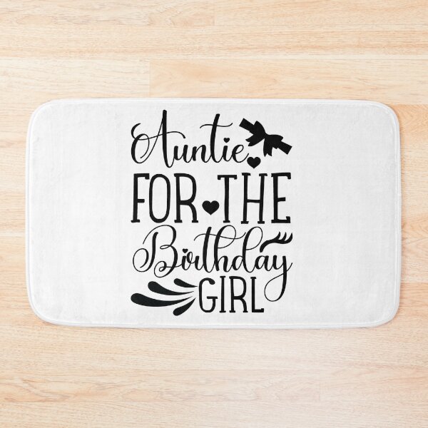 Item preview, Auntie For The birthday Girl Happy birthday girl gift appearl designed and sold by DesignByHeartUK.