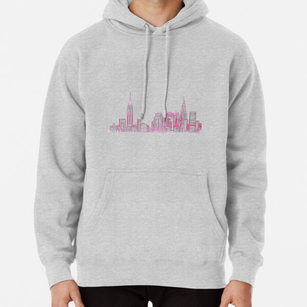 Skyline de New York Sweat à capuche épais