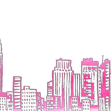Artwork thumbnail, NYC Skyline by Danielle Fay