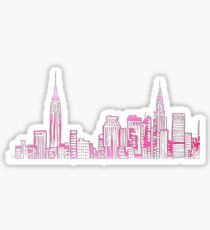 Pegatina NYC Skyline
