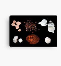 coffee ingredient Canvas Print